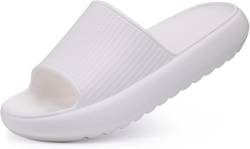 Cloud Slide Sandals for Women Men Ultra Comfort Recovery Pillow Slippers Soft Summer Beach Shoes with Low Arch Support